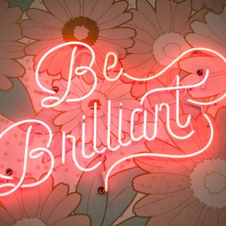 Pink quotes desktop wallpaper