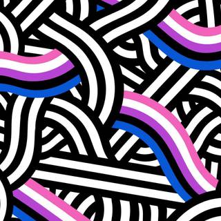 Genderfluid desktop wallpaper