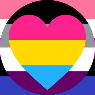 Genderfluid desktop wallpaper
