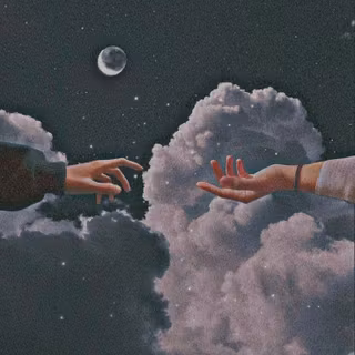 Aesthetic space love wallpaper