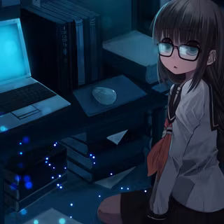 Anime room desktop wallpaper
