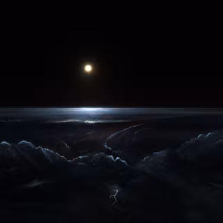 Dark space desktop wallpaper