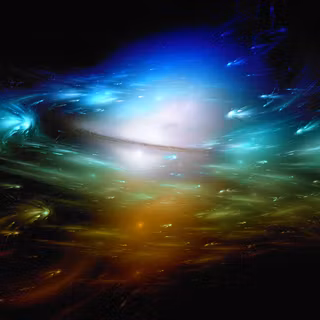 Dark space desktop wallpaper