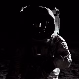 Dark space desktop wallpaper