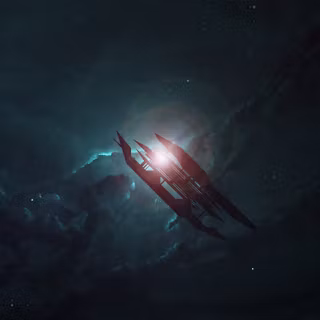Dark space desktop wallpaper