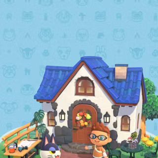 Animal Crossing mobile wallpaper