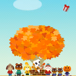 Animal Crossing mobile wallpaper