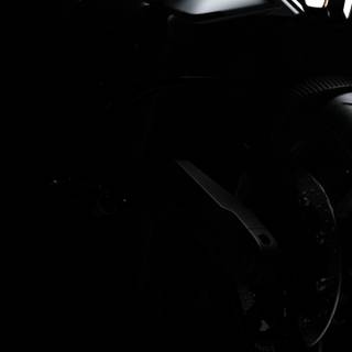 Black and white bike wallpaper