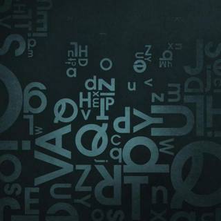 Typography mobile wallpaper