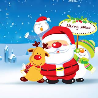 Santa Claus mobile wallpaper