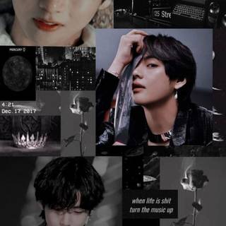 BTS V mobile wallpaper