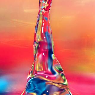 Water drops mobile wallpaper