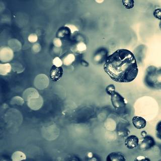 Water drops mobile wallpaper
