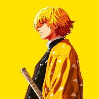 Zenitsu Agatsuma PC wallpaper