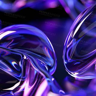 Neon tech futuristic wallpaper