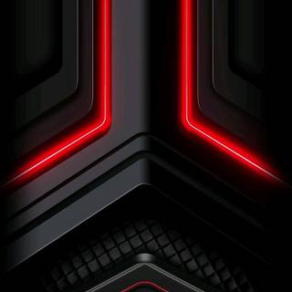 Neon tech futuristic wallpaper