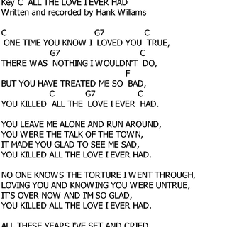 Sad country song lyrics wallpaper