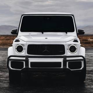 G Wagon white wallpaper