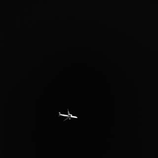 Plane dark wallpaper