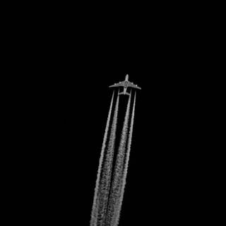 Plane dark wallpaper