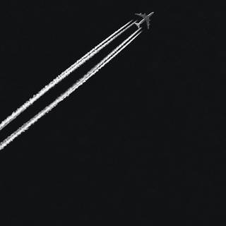 Plane dark wallpaper