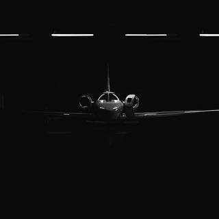 Plane dark wallpaper