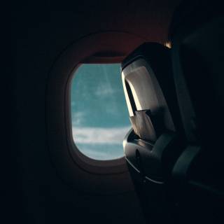 Plane dark wallpaper