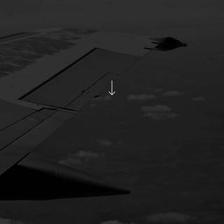 Dark airplane wallpaper