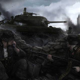 WW2 soldiers wallpaper