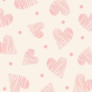 Light pink heart wallpaper
