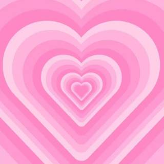 Light pink heart wallpaper