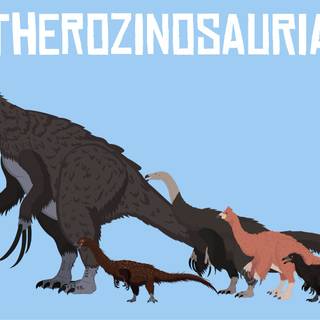 Therizinosauria wallpaper