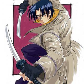 Shinomori Aoshi wallpaper