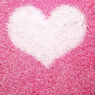 Light pink heart wallpaper