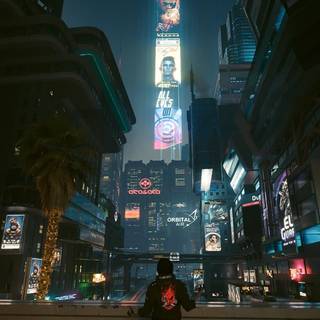 4k Cyberpunk iPhone wallpaper