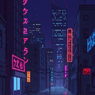4k Cyberpunk iPhone wallpaper