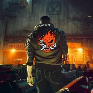 4k Cyberpunk iPhone wallpaper