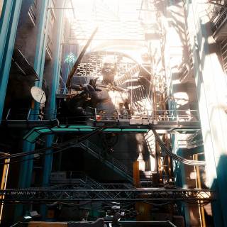 4k Cyberpunk iPhone wallpaper