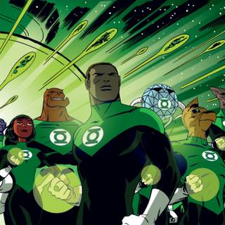 Comic Green Lantern 4k desktop wallpaper