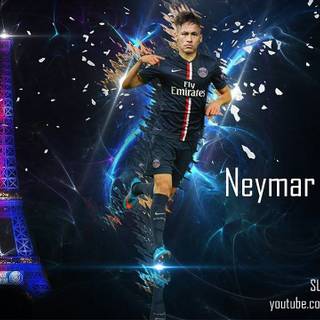 Neymar HD PS5 wallpaper