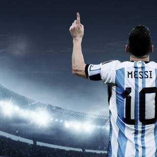 Messi World Cup PC wallpaper