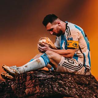 4k PC Messi wallpaper