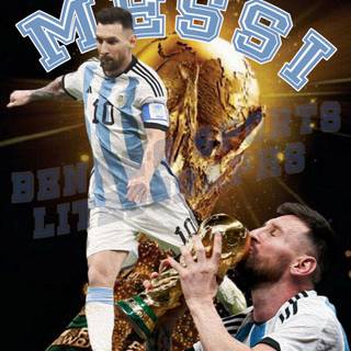 Messi 4k phone World Cup wallpaper
