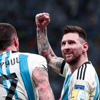 Messi 4k phone World Cup wallpaper