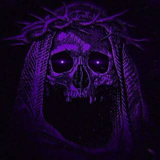 Y2k desktop skull wallpaper