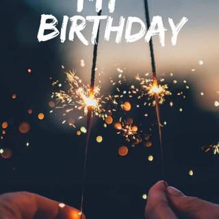 My birthday wallpaper