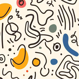 Simple shapes wallpaper