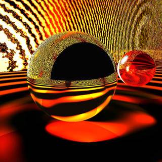 3D digital wallpaper