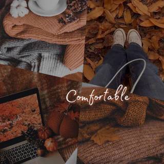 Cozy brown wallpaper