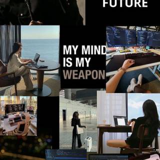 Coder girl wallpaper